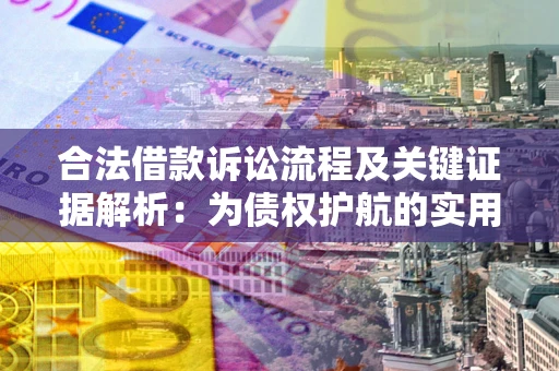 济南合法借款诉讼流程及关键证据解析：为债权护航的实用指南