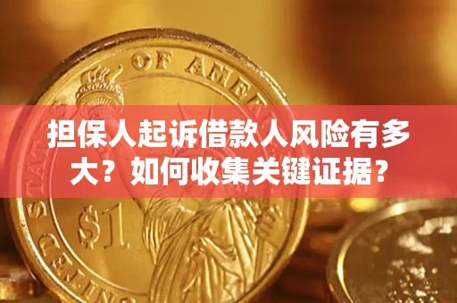济南担保人起诉借款人风险有多大？如何收集关键证据？