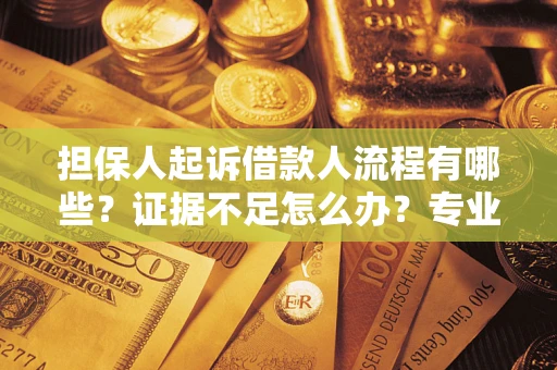 济南担保人起诉借款人流程有哪些？证据不足怎么办？专业律师解答