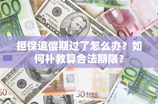 济南担保追偿期过了怎么办？如何补救算合法期限？